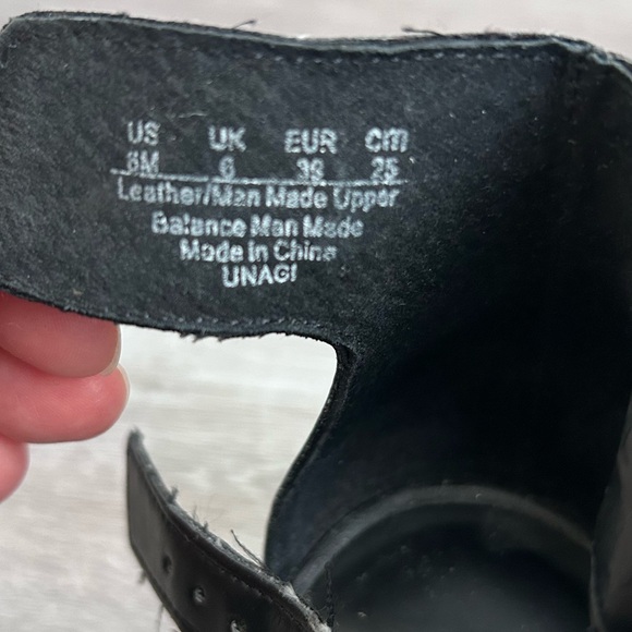 Franco Sarto Black Women's Sandals - Picture 5 of 5